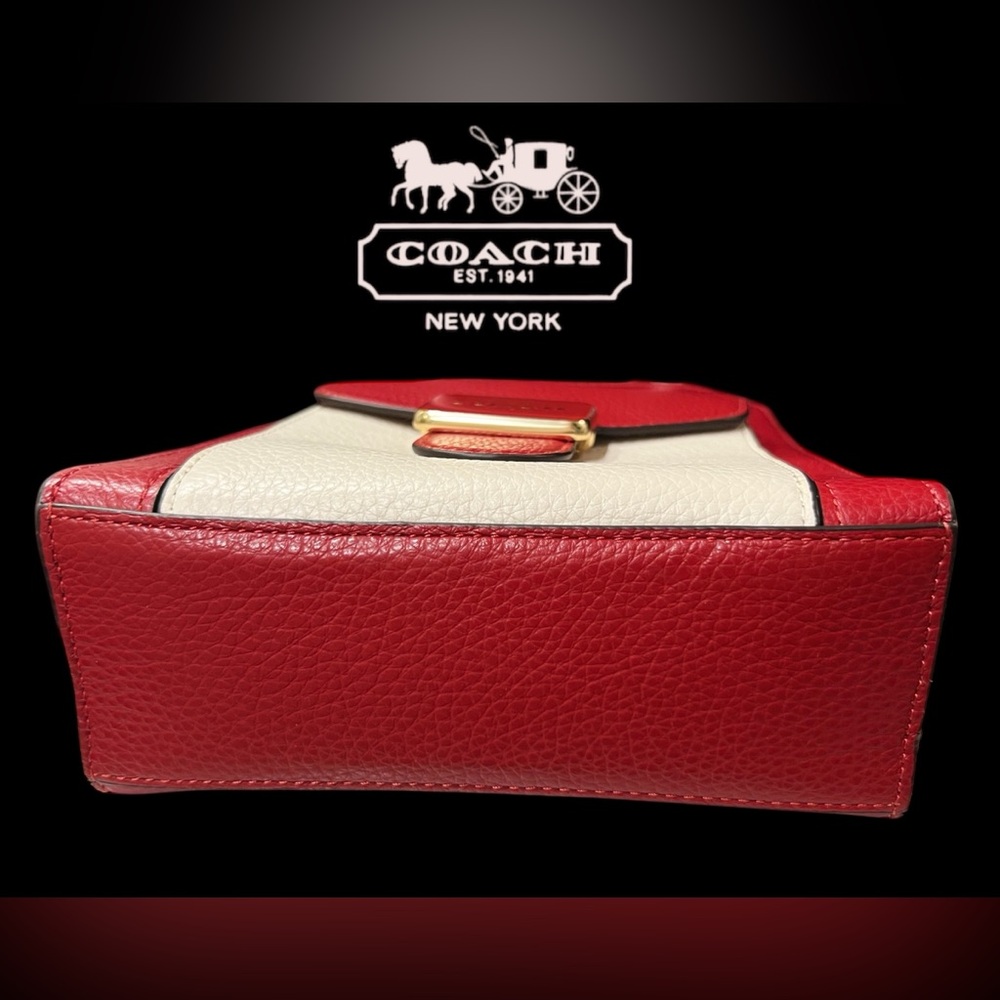 Coach Mini Pepper Crossbody bag in a colorblock design. 
Style #: C6994 NWOT - Picture 6 of 12